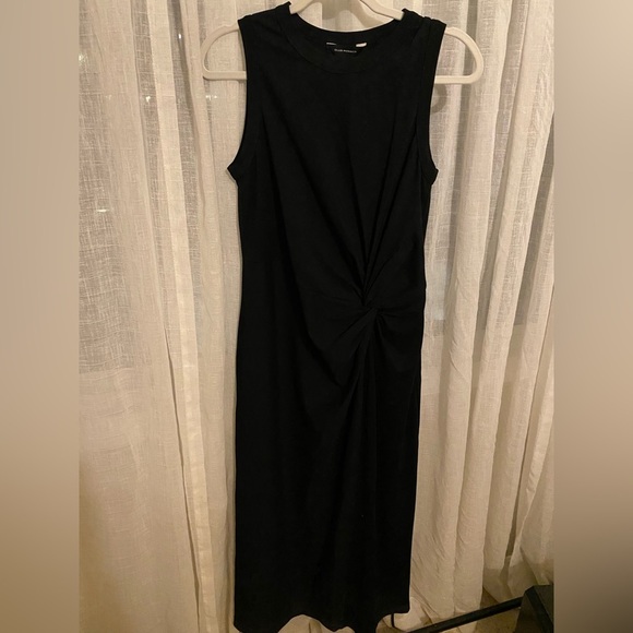 Club Monaco Black Classic Front Cinched Dress - Picture 3 of 3
